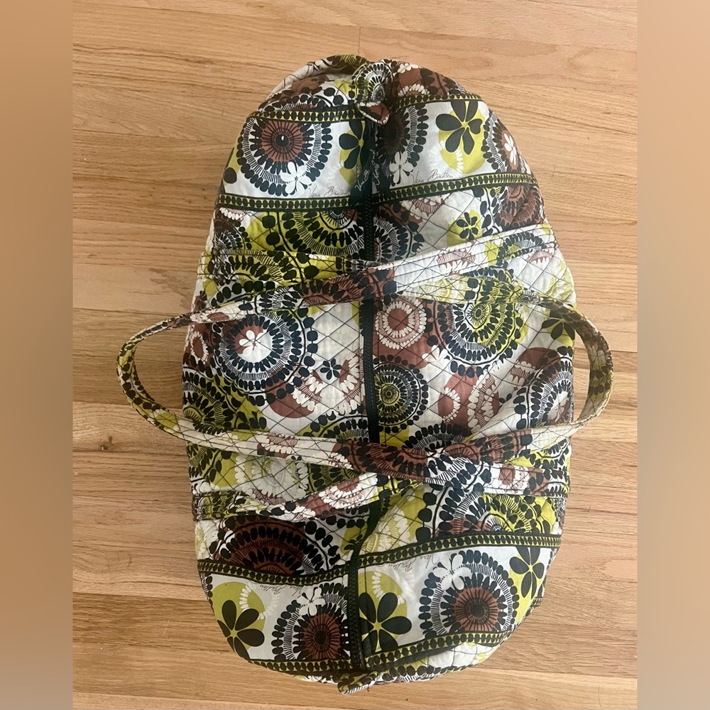 Vera Bradley travel duffel bag
